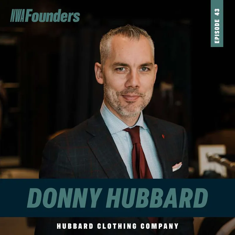 Donny Hubbard, Hubbard Clothing Company, Rogers, NWA Founders episode artwork
