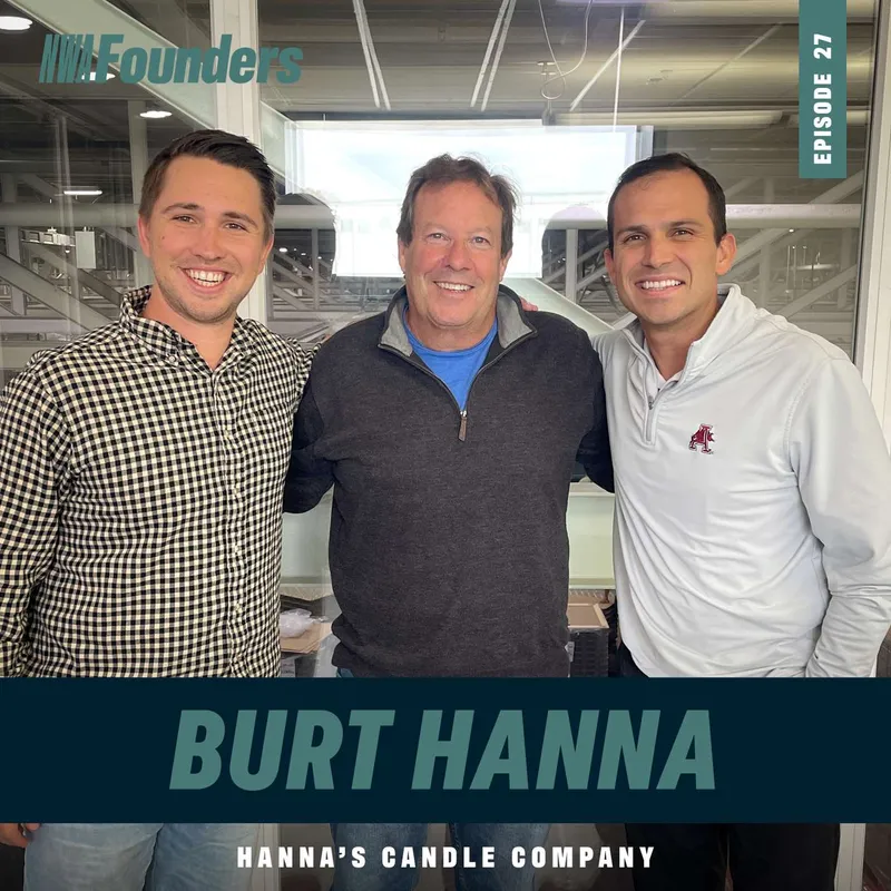 Burt Hanna, Hanna's Candle Company, Fayetteville, NWA Founders episode artwork