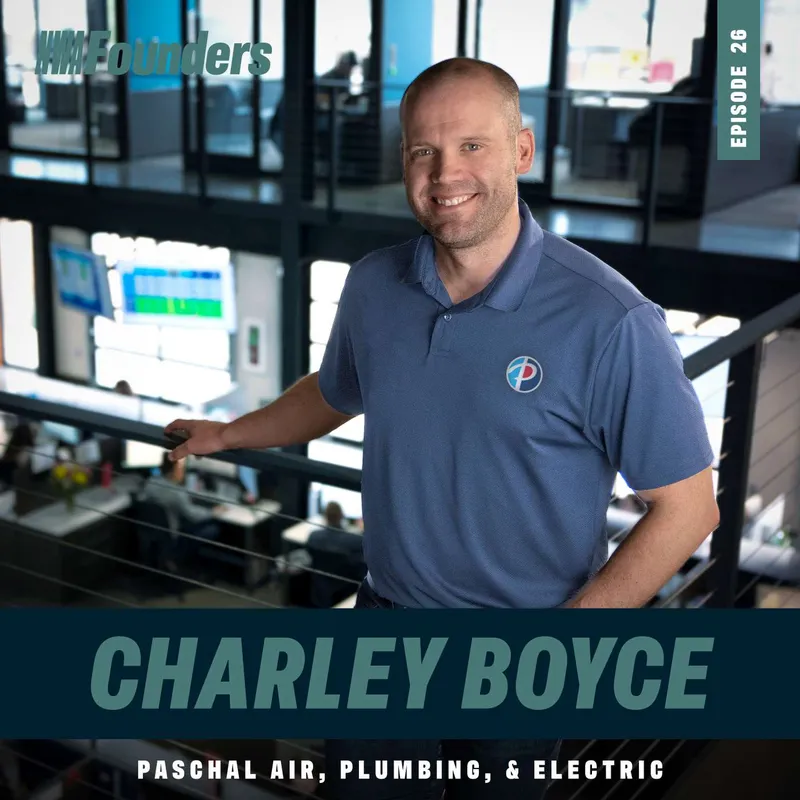 Charley Boyce, Paschal Air, Plumbing & Electric, Springdale, NWA Founders episode artwork