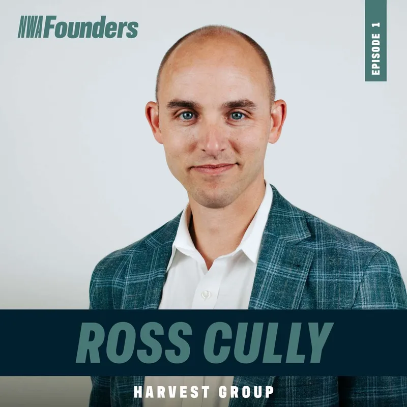 Ross Cully, Harvest Group, Rogers, NWA Founders episode artwork