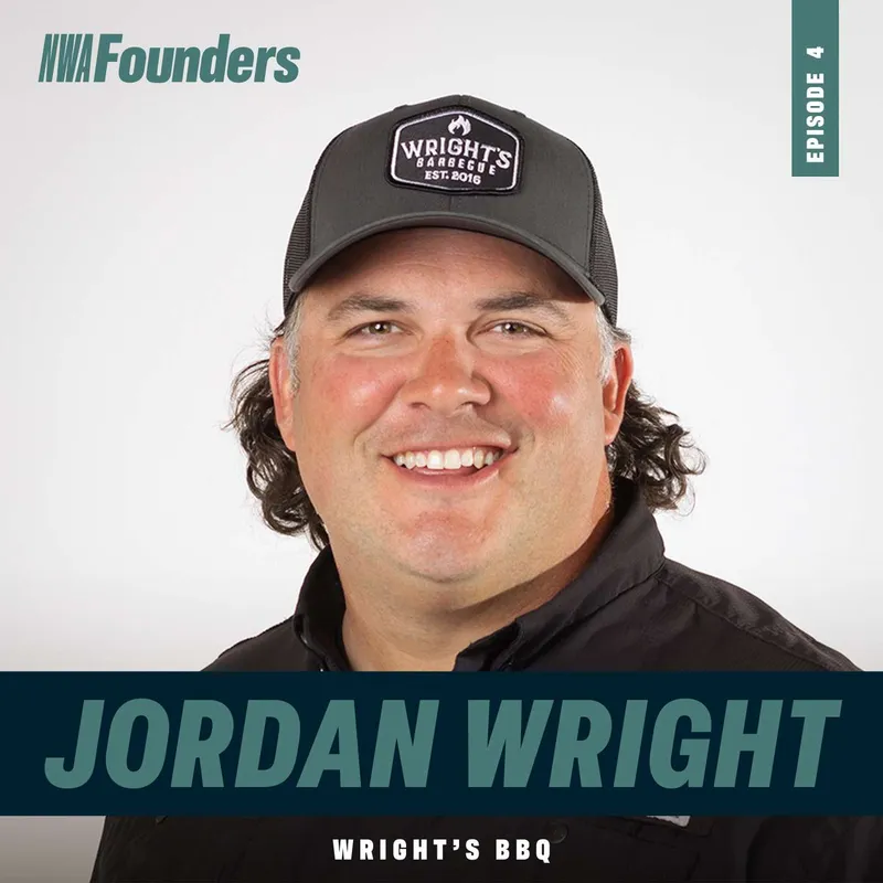 Jordan Wright, Wright's BBQ, Johnson, NWA Founders episode artwork