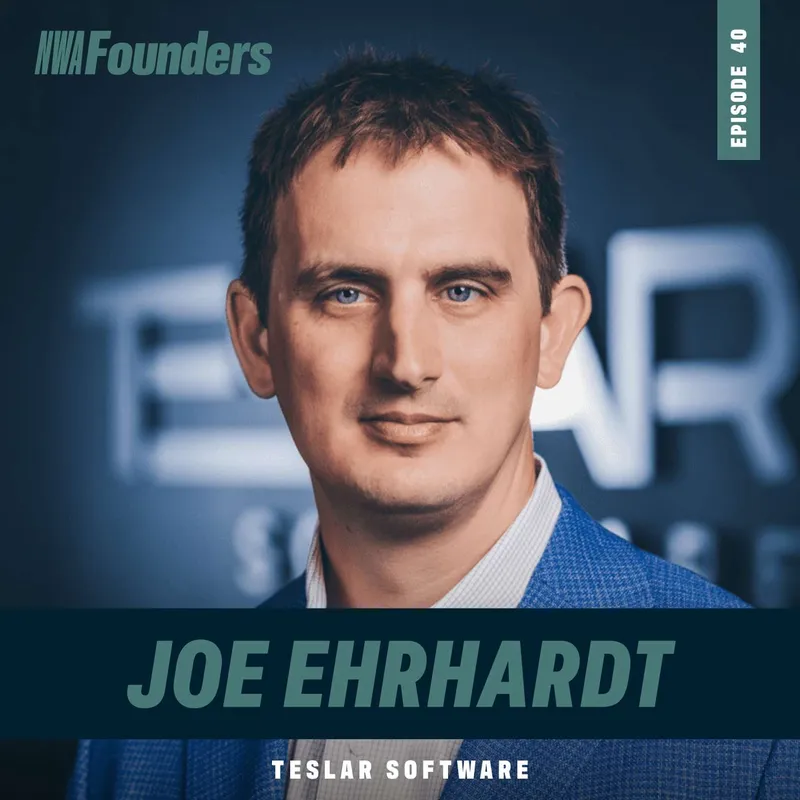 Joe Ehrhardt, Teslar Software, Springdale, NWA Founders episode artwork