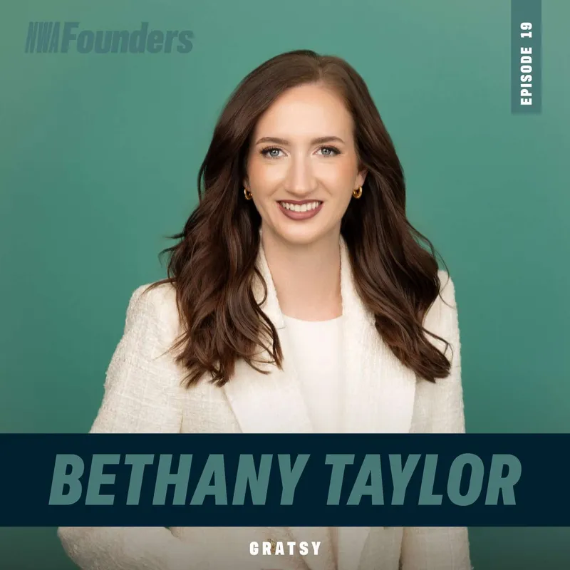 Bethany Taylor, Gratsy, Bentonville, NWA Founders episode artwork